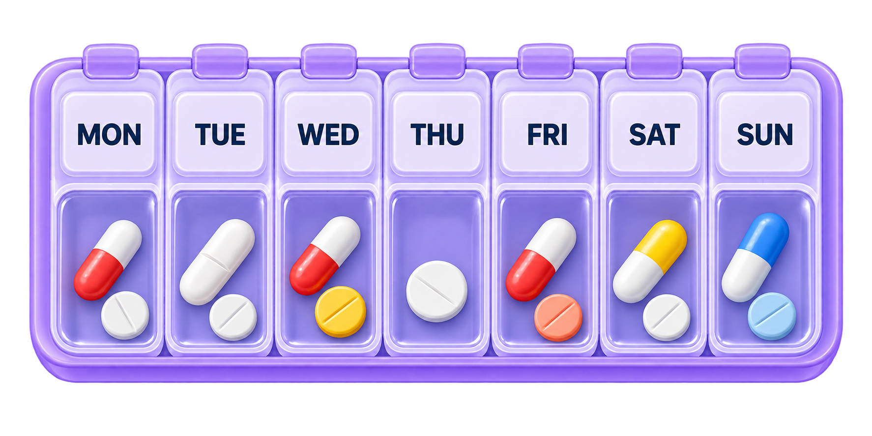 Use pill boxes
